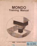 Agie-Elox-Mondo-Agie Elox Mondo 2, 3, 20, 30 K1-K12 Install Programming and Parts Manual 1996-2-20-3-30-K Series-K-1-K-12-03